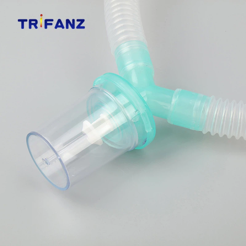 Ventilator tubing water trap Ventilator tubing water trap
